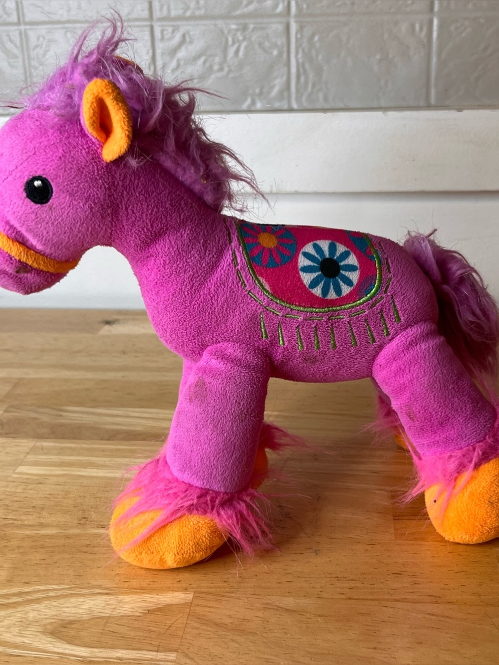 Best Made Toys Pink Horse Plush Toy